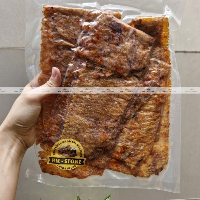 Mực cán tẩm vị 
