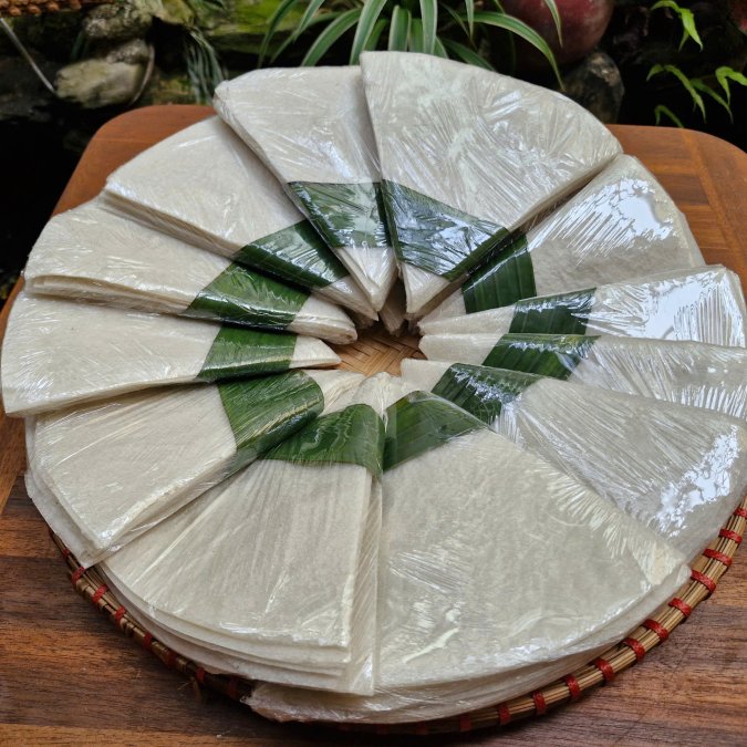 Bánh tráng gói ram