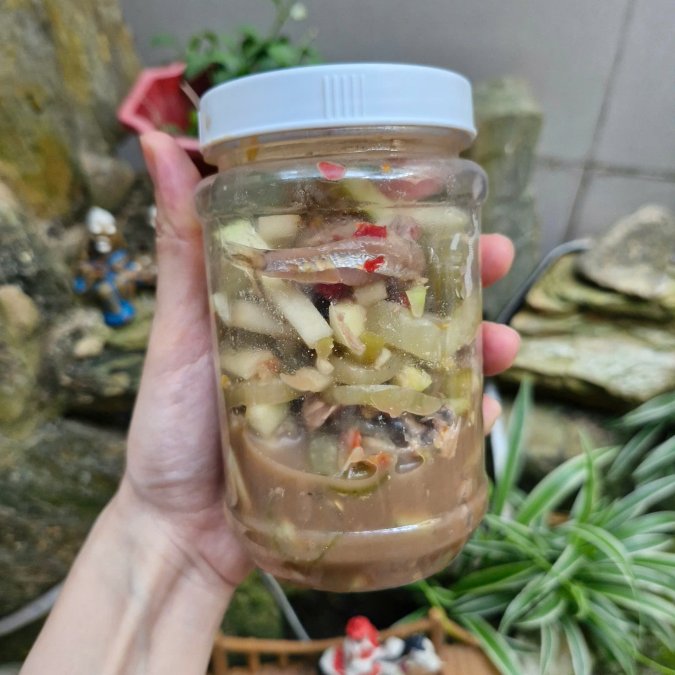 Mắm dưa đu đủ